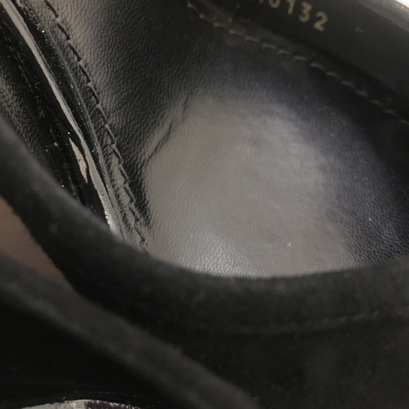 Authentic LV peep-toe platforms, (sz 8) Beautiful! Size 39 runs more like 8.50. - Picture 8 of 12